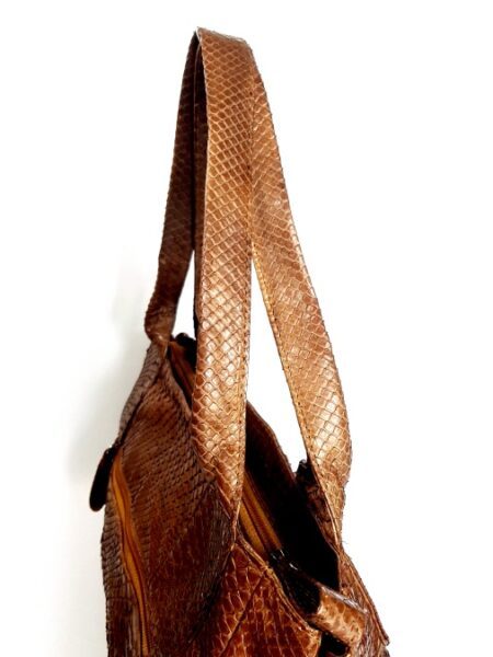 4249-Túi xách tay da trăn-SANPO Python leather skin tote bag10