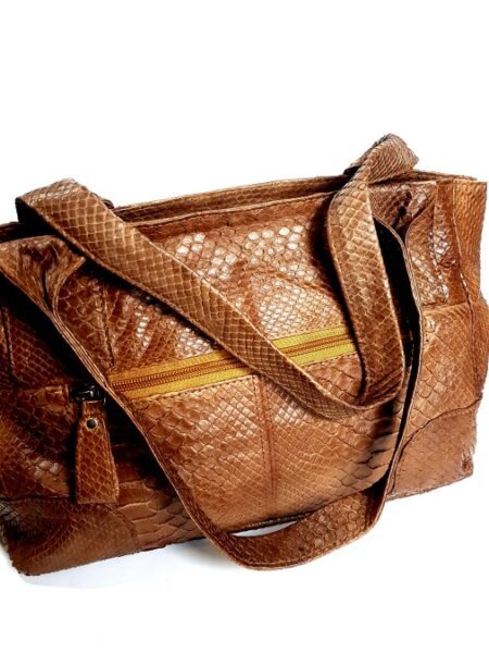 4249-Túi xách tay da trăn-SANPO Python leather skin tote bag11