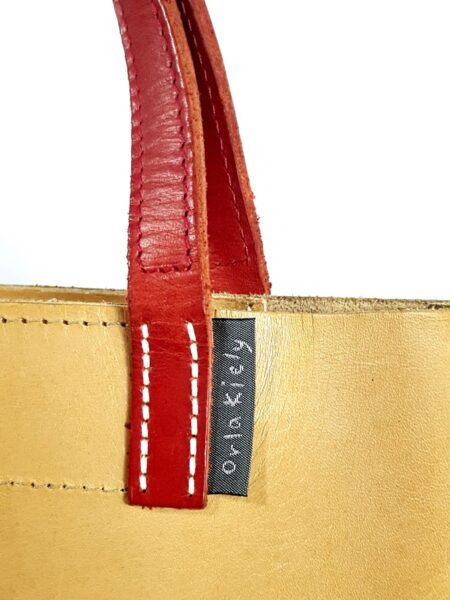4105-Túi xách tay-ORLA KIELY fine leather tot bag13
