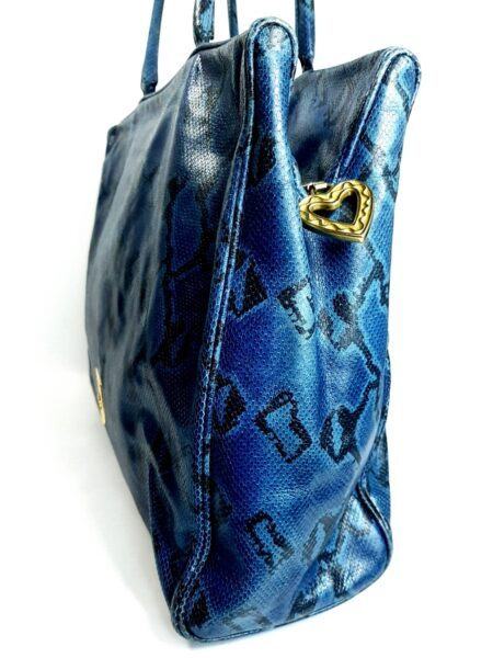 4084-Túi xách tay đeo vai-MOSCHINO python skin tote bag6