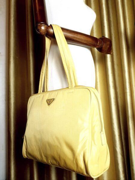 4143-Túi xách tay-PRADA cloth boston bag2