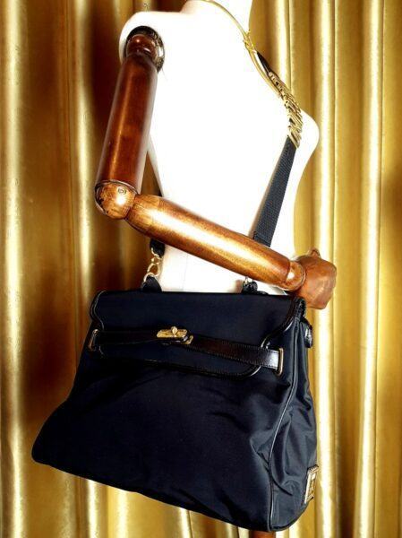 4156-Túi xách tay/đeo vai-MOSCHINO redwall Kelly satchel bag1