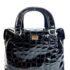 4197-Túi xách tay-GIANFRANCO FERRE Calfskin crocodile embossed handbag2