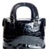 4197-Túi xách tay-GIANFRANCO FERRE Calfskin crocodile embossed handbag4