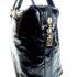 4197-Túi xách tay-GIANFRANCO FERRE Calfskin crocodile embossed handbag5