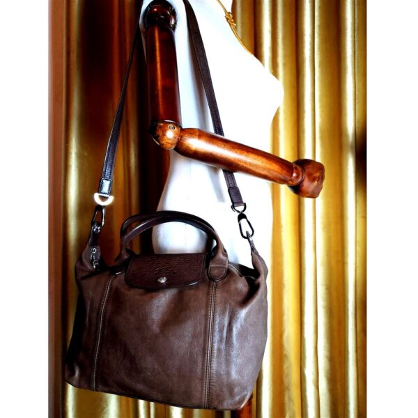 4225-Túi xách tay/đeo chéo-LONGCHAMP Model Depose leather tote bag2