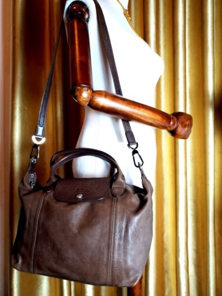 4225-Túi xách tay/đeo chéo-LONGCHAMP Model Depose leather tote bag3