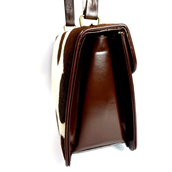 4270-Túi xách tay-Cow hair leather handbag4