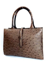 4259-Túi xách tay da đà điểu-Ostrich leather tote bag