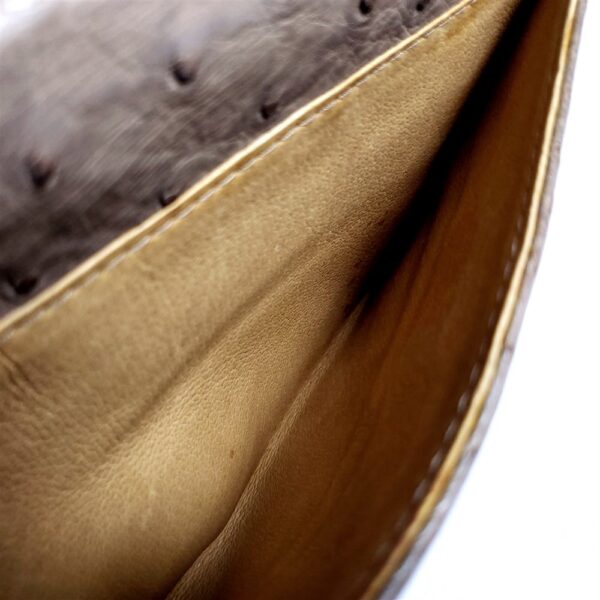 4279-Túi cầm tay da đà điểu-Ostrich leather clutch11