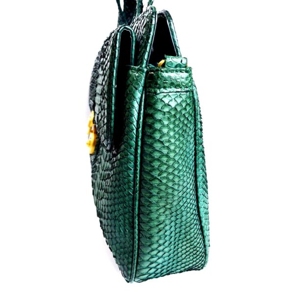 4275-Túi xách tay/đeo chéo da trăn-Python skin satchel bag2