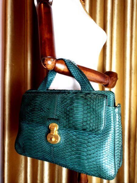 4275-Túi xách tay/đeo chéo da trăn-Python skin satchel bag1