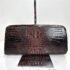 4284-Ví cầm tay-Crocodile leather clutch0