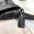 4322-Túi đeo chéo-COACH Soho Hip Flap black leather messenger bag5