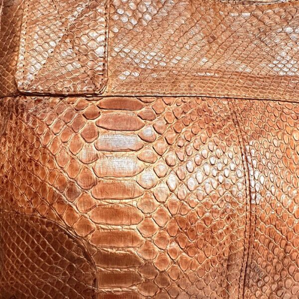 4249-Túi xách tay da trăn-SANPO Python leather skin tote bag9