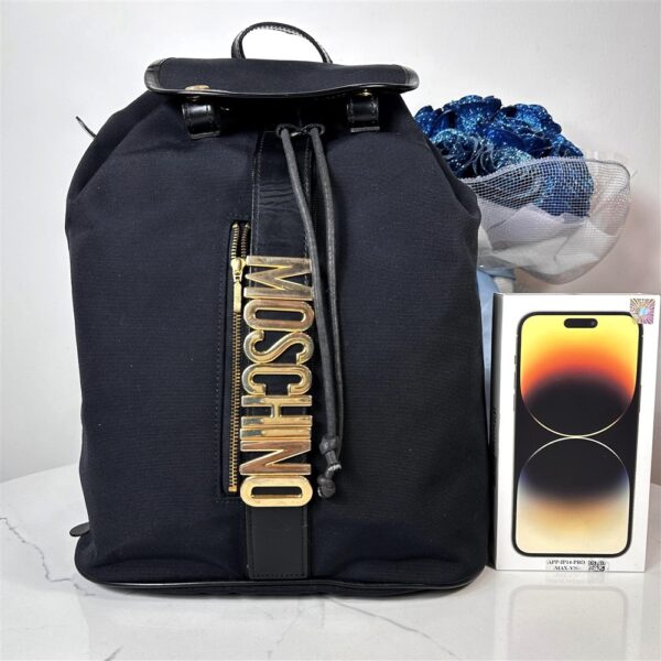 4096-Balo nữ/nam-MOSCHINO vintage packpack1