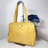 4143-Túi xách tay-PRADA Tessuto yellow cloth handbag1