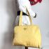 4143-Túi xách tay-PRADA Tessuto yellow cloth handbag17