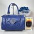 4092-Túi xách tay/đeo vai/đeo chéo-TORY BURCH Amanda blue leather satchel bag23