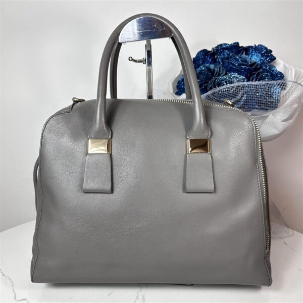 4074-Túi xách tay/đeo vai-FURLA Mist Twiggy gray satchel bag3