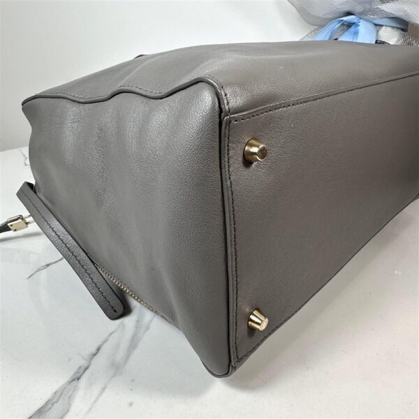 4074-Túi xách tay/đeo vai-FURLA Mist Twiggy gray satchel bag8