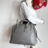 4074-Túi xách tay/đeo vai-FURLA Mist Twiggy gray satchel bag19