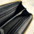 5015-Ví chữ nhật nữ/nam-LEATHER JEWELS Bifold black leather wallet-Gần như mới8