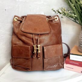 4228-Ba lô nữ-HIROFU Italy leather backpack