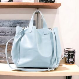 4387-Túi xách tay/đeo chéo-ZARA BASIC synthetic leather tote bag