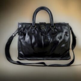 4198-Cặp nam-LIN KU Japan leather business bag