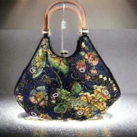4181-Túi xách tay-Handmade beaded cloth handbag