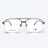 4519-Kính mắt nam-Mới/Chưa sử dụng-EXE ex004 half rim eyeglasses frame0