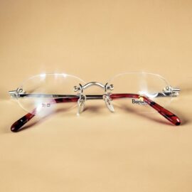 5515-Gọng kính nữ/nam-Mới/Chưa sử dụng-BURBERRYS 1007 rimless eyeglasses frame