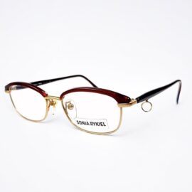 5490-Gọng kính nữ-Mới/chưa sử dụng-SONIA RYKIEL 65 7707 browline eyeglasses frame