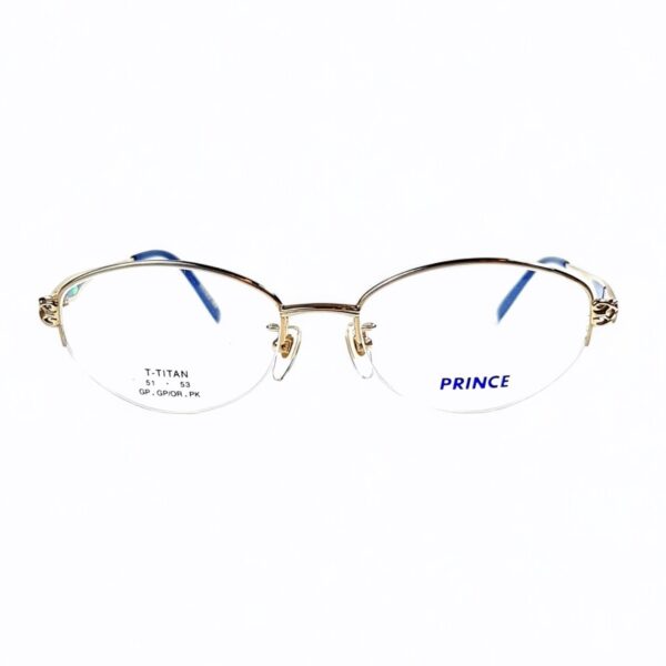 4503-Gọng kính nữ-Mới/Chưa sử dụng-PRINCE 3491 halfrim eyeglasses frame0