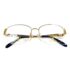 5614-Gọng kính nữ-Mới/Chưa sử dụng-TORRENTE Paris 96 213 half rim eyeglasses frame0