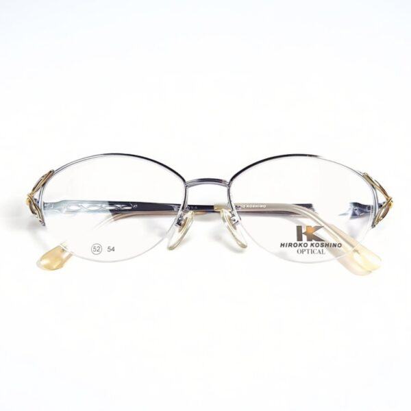 5557-Gọng kính nữ-Mới/Chưa sử dụng-HIROKO KOSHINO HK 5056 half rim eyeglasses frame0