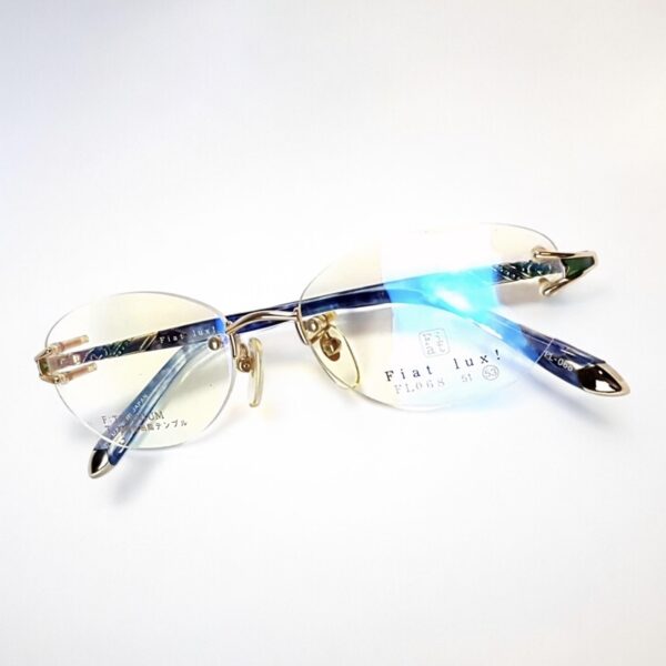 5529-Gọng kính nữ-Mới/Chưa sử dụng-FIAT LUX FL 068 rimless eyeglasses frame0