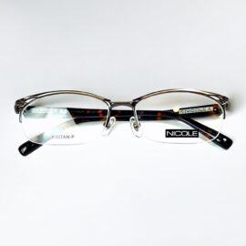 5542-Gọng kính nam/nữ-Mới/Chưa sử dụng-NICOLE 13212 half rim eyeglasses frame