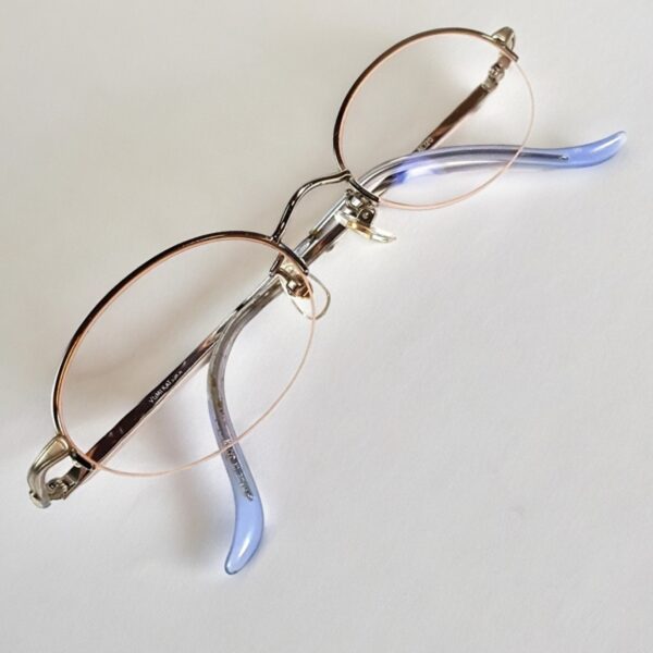 5560-Gọng kính nữ/Kính trong nữ-Khá mới-YUMI KATSURA YK715 half rim eyeglasses frame0