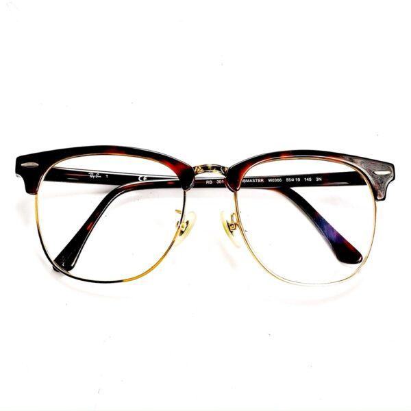 4522-Gọng kính nam-Khá mới-RAYBAN RB3016 Clubmaster W0366 eyeglasses frame12