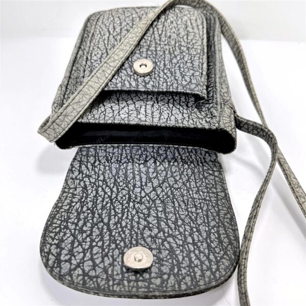 4289-Túi đeo chéo da voi-ALBERTO Elephant skin crossbody bag-Đã sử dụng9