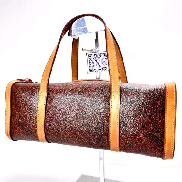 4166-Túi xách tay-ETRO Paisley square drum handbag-Đã sử dụng1