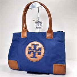 4230-Túi xách tay-TORY BURCH cloth & leather tote bag-Đã sử dụng/Khá mới