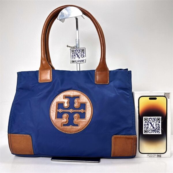 4230-Túi xách tay-TORY BURCH cloth & leather tote bag-Đã sử dụng/Khá mới15