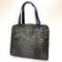 4253-Túi xách tay da cá sấu-LONGEVITE crocodile leather tote bag-Đã sử dụng/Khá mới0