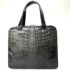 4253-Túi xách tay da cá sấu-LONGEVITE crocodile leather tote bag-Đã sử dụng/Khá mới3