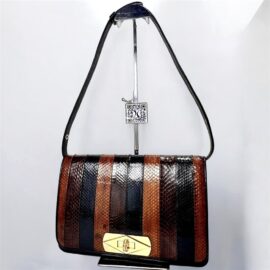 4050-Túi đeo vai da rắn-Snake skin shoulder bag-Gần như mới