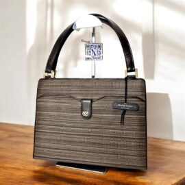 4056-Túi xách tay lông đuôi ngựa-MODELL ROYAL horse hair tote bag-Đã sử dụng