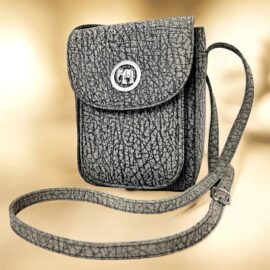 4289-Túi đeo chéo da voi-ALBERTO Elephant skin crossbody bag-Đã sử dụng